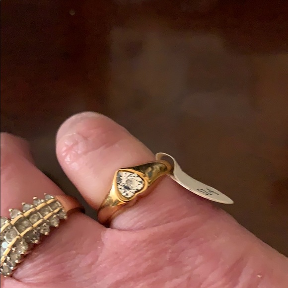 New Diamond Gold Filled Ring - Picture 5 of 5